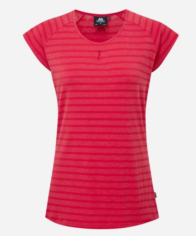 Mountain Equipment W's Equinox Tee dámské triko | Denim Blue stripe | S