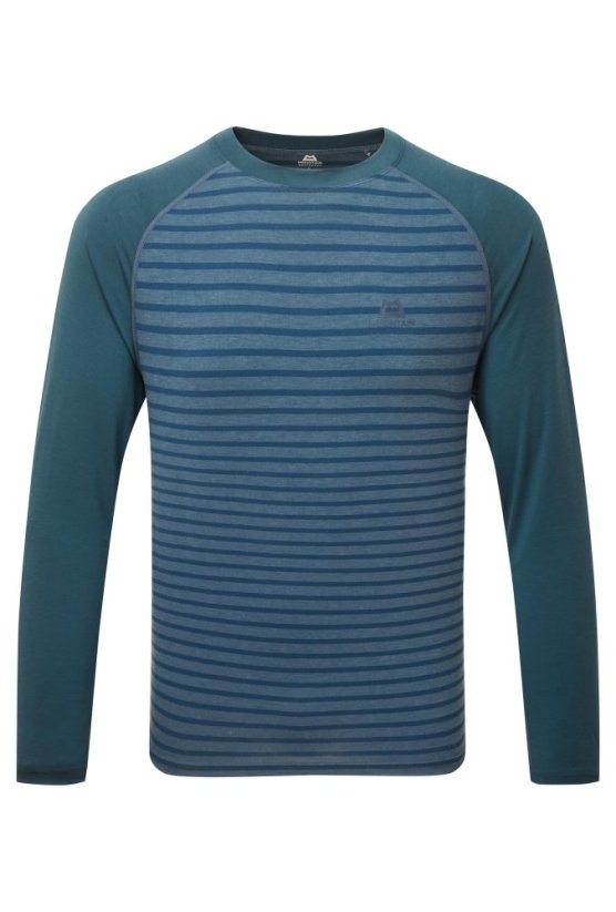 Redline Long Sleeve T-shirt Men's - modrá - Cosmos Stripe/Cosmos