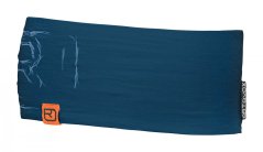 120 Tec Logo Headband - modrá - Petrol Blue