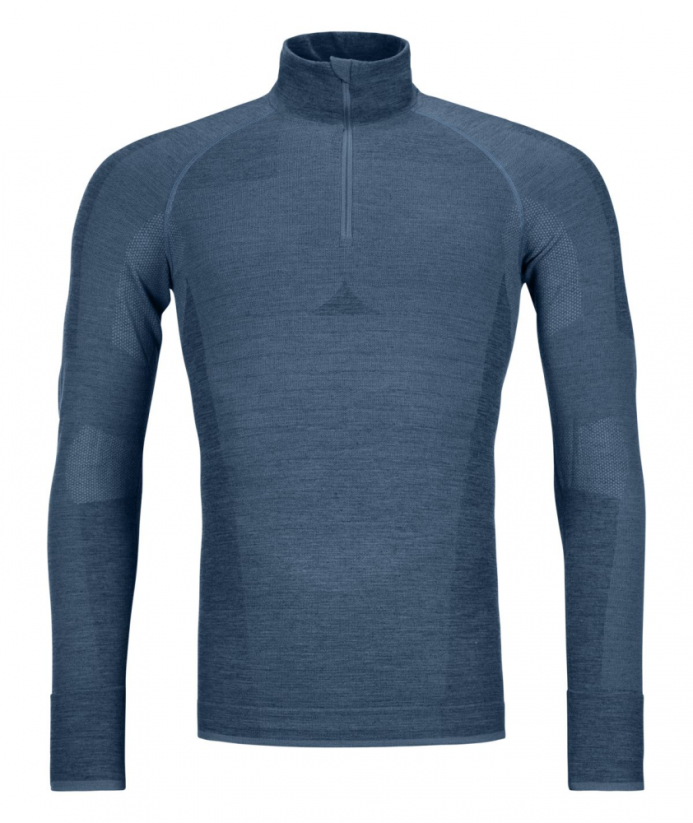 230 Competition Zip Neck Men's - modrá - Petrol Blue - Velikost: XXL, Color: Petrol Blue