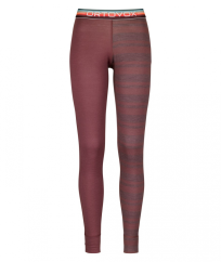 185 Rock'N'Wool Long Pants Women's - červená - Mountain Rose