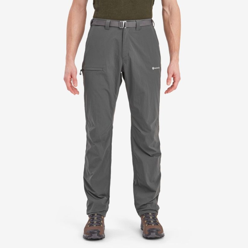 Montane TERRA LITE PANTS regular nohavice šedé - Velikost: 32/M