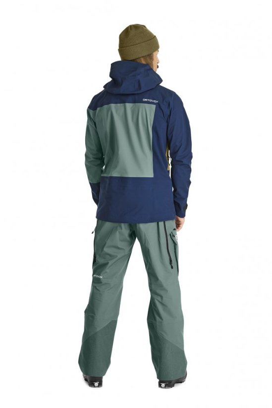 3L Deep Shell Jacket Men's - modrá - Deep Ocean