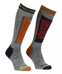 Free Ride Long Socks Men's - oranžová - Clay Orange