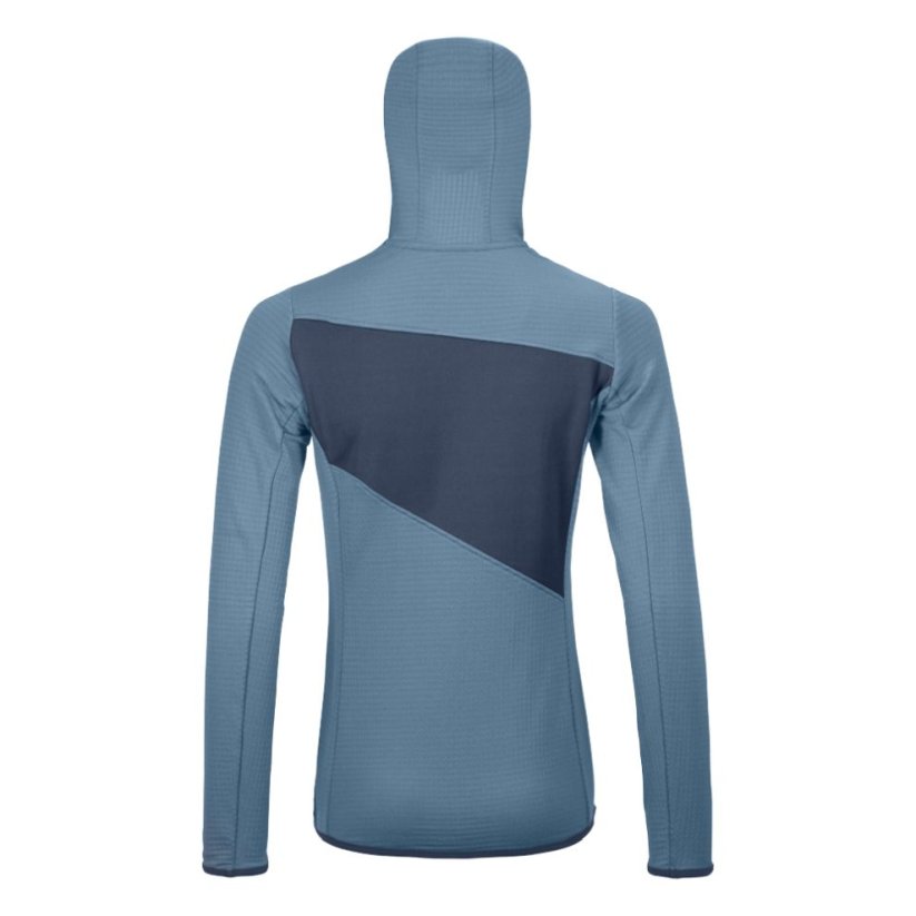Ortovox W's Fleece Grid Hoody dámská mikina | Light Blue|L