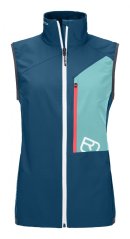 Berrino Vest Women's - modrá - Petrol Blue