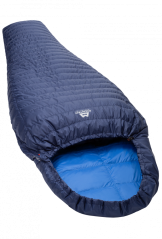 TransAlp Sleeping Bag Long - modrá - Medieval/Lapis Blue