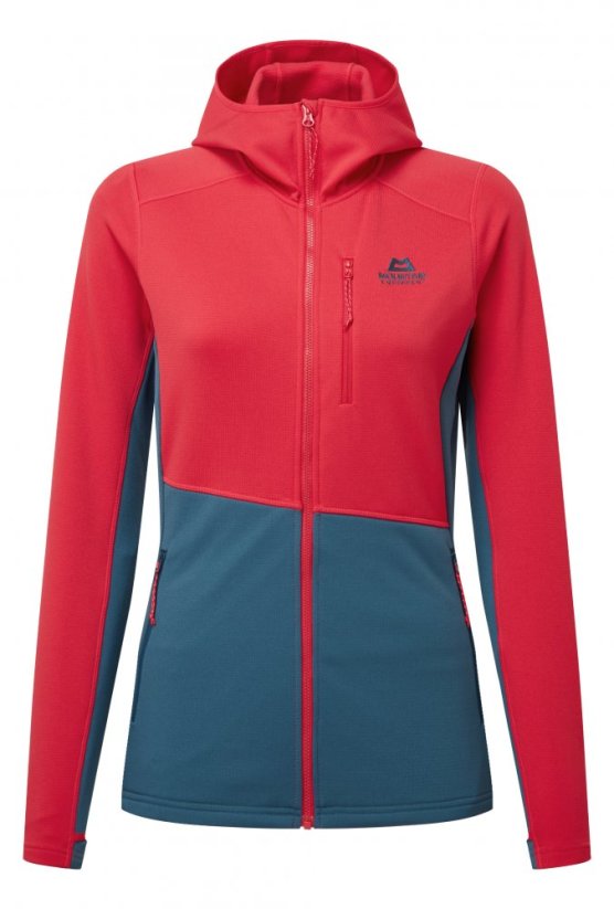 Durian Hooded Jacket Women's - červená - Capsicum/Majolica - Velikost: L, Color: Capsicum/Majolica