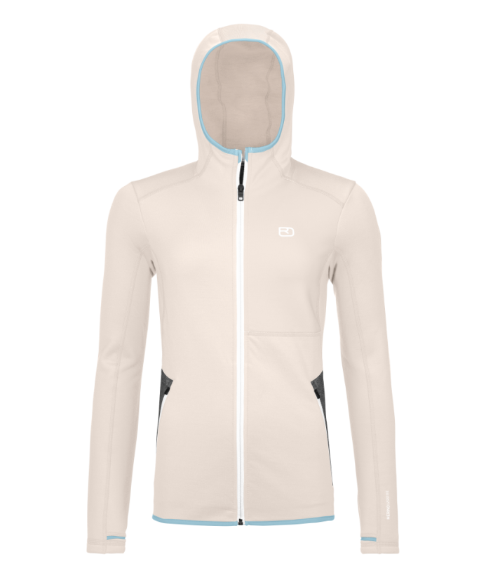 Fleece Hoody Women's - bílá - White Chalk - Velikost: M, Color: White Chalk