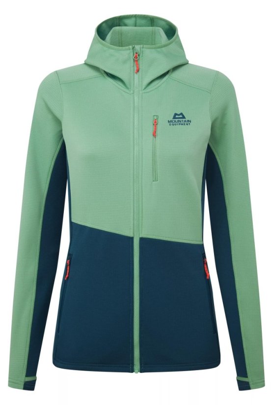 Durian Hooded Jacket Women's - zelená - Lichen/Majolica - Velikost: M, Color: Lichen/Majolica