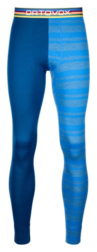 Ortovox 185 Rock'n'Wool Long Pants pánské spodky | Just Blue | XL
