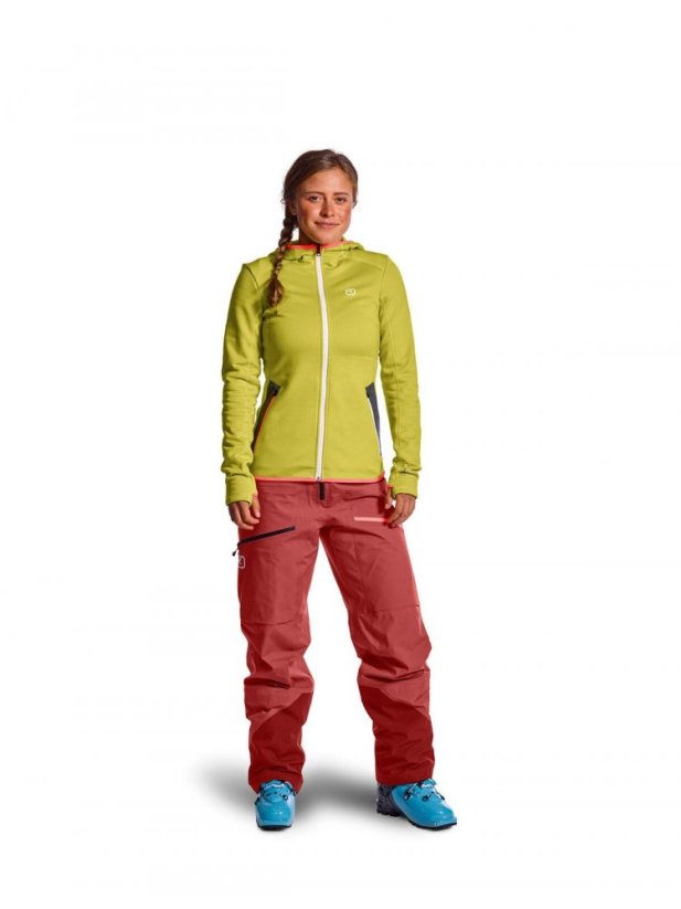 Fleece Hoody Women's - bílá - White Chalk - Velikost: M, Color: White Chalk