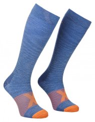 Tour Compression Long Socks Men's - modrá - Safety Blue