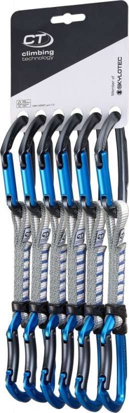 Lime Set Nylon - pack of 6 - černá - Anthracite/Blue Marine