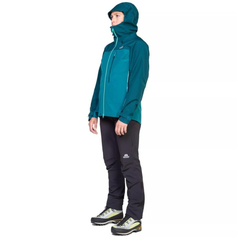 Makalu Jacket Women's - zelená - Spruce/Deep Teal - Velikost: L, Color: Spruce/Deep Teal