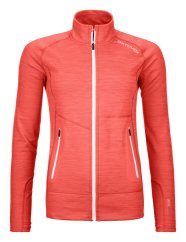 Ortovox W's Fleece Light Jacket dámská mikina |Coral Blend | M