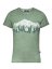 Chillaz WOODS AND MOUNTAINS GREEN WASHED pánské tričko zelené