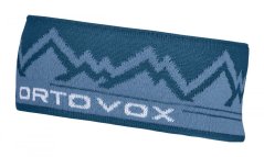 Peak Headband - modrá - Petrol Blue