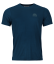 120 Cool Tec Mtn Stripe T-shirt Men's - černá - Black Raven