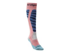 Bridgedale Ski Easy On Women dámské ponožky | coral/dark blue | M