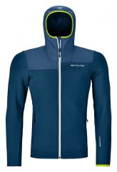 Fleece Plus Hoody Men's - modrá - Petrol Blue