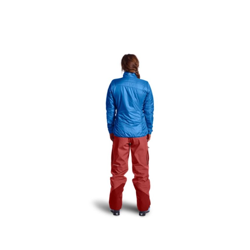 Ortovox W's Piz Bial Jacket dámská vlněná bunda | Coral | - Velikost: L