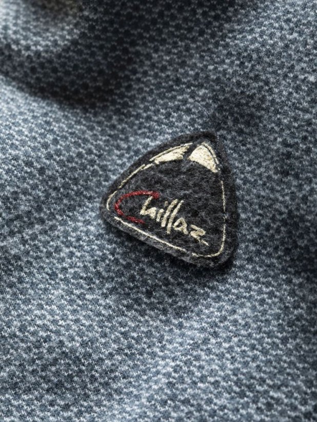 Chillaz MOUNTY DARK BLUE MELANGE pánská mikina tmavě modrá