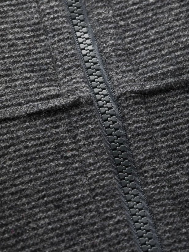 Chillaz ZERMATT ANTHRACITE MELANGE pánská bunda antracitová - Velikost: XL