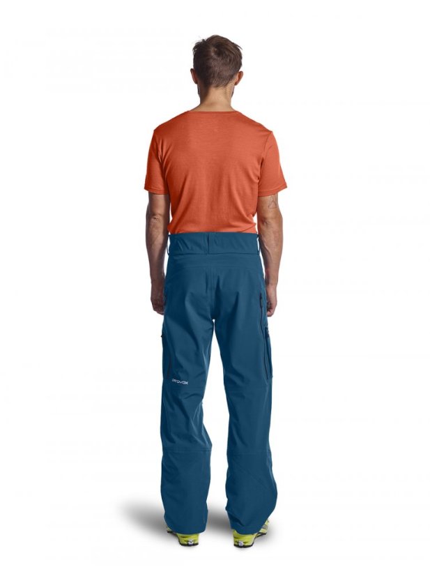 3L Deep Shell Pants Men's - oranžová - Clay Orange - Velikost: XL, Color: Clay Orange