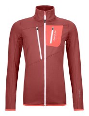 Fleece Grid Jacket Women's - Blush