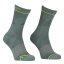 Alpine Pro Compression Mid Socks Men's - modrá - Petrol Blue