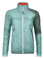 Swisswool Piz Vial Jacket Women's - modrá - Ice Waterfall