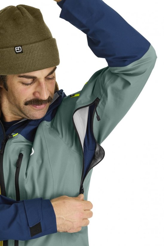 3L Deep Shell Jacket Men's - zelená - Wild Herbs