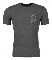 120 Cool Tec Mtn Duo T-shirt Men's - černá - Black Raven Blend