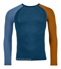 120 Competition Light Long Sleeve Men's - modrá - Petrol Blue