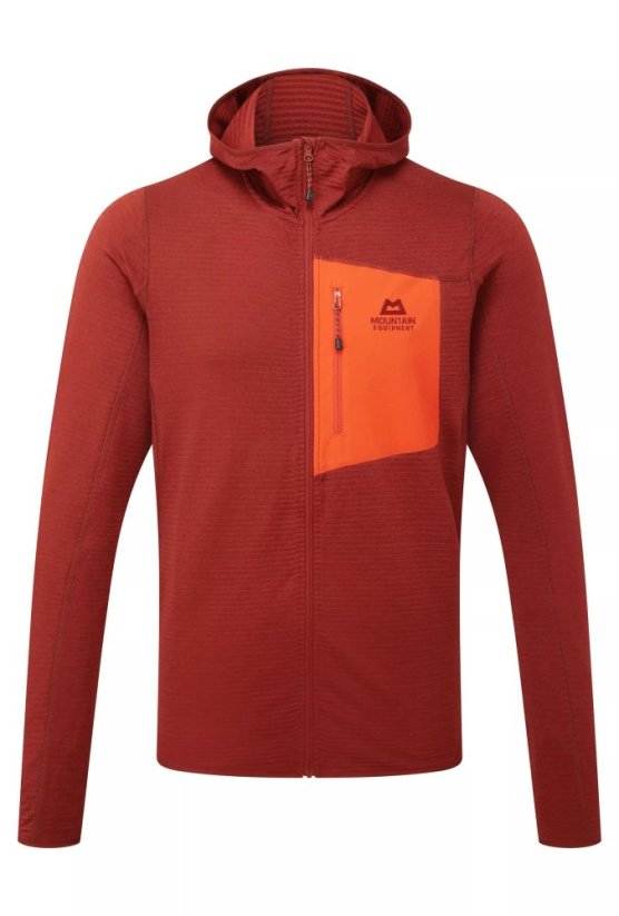 Lumiko Hooded Jacket Men's - modrá - Majolica/Cardinal