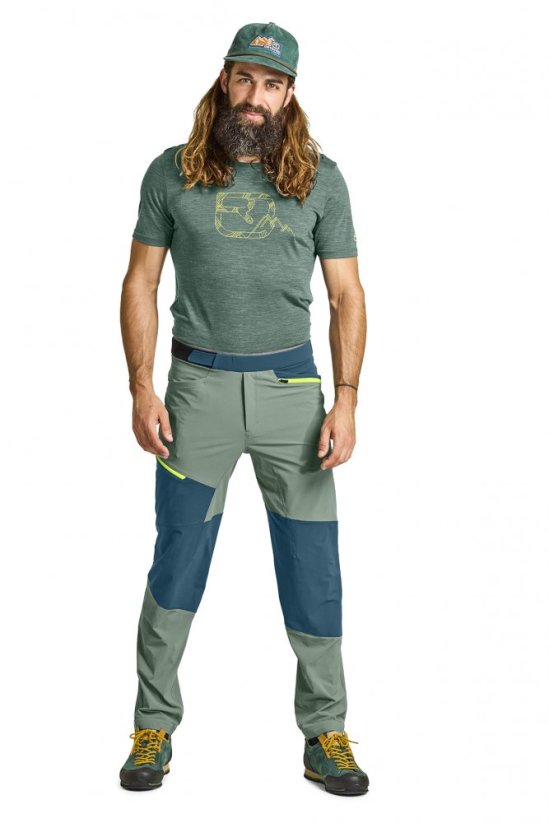 Vajolet Pants Men's - zelená - Green Moss