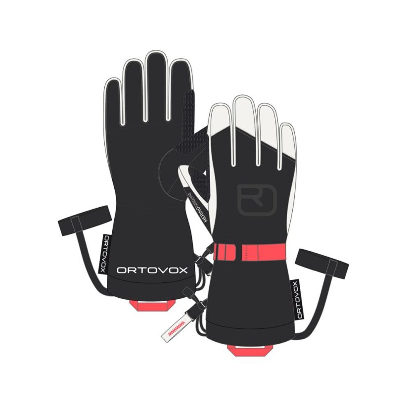 Ortovox W's Merino Freeride Glove dámské rukavice | Pacific Green | L
