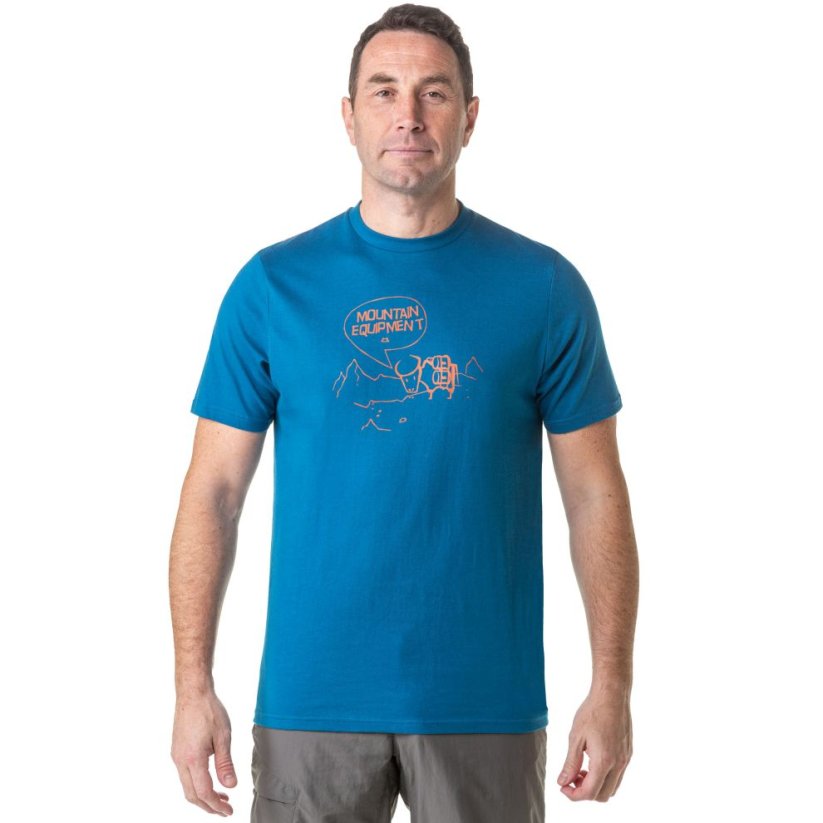 Mountain Equipment Yorik Tee pánské triko | Alto Blue | XL
