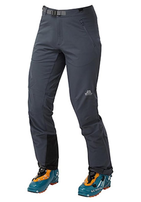 Mountain equipment Tour Wmns Pant dámské softshellové kalhoty | Ombre Blue | S