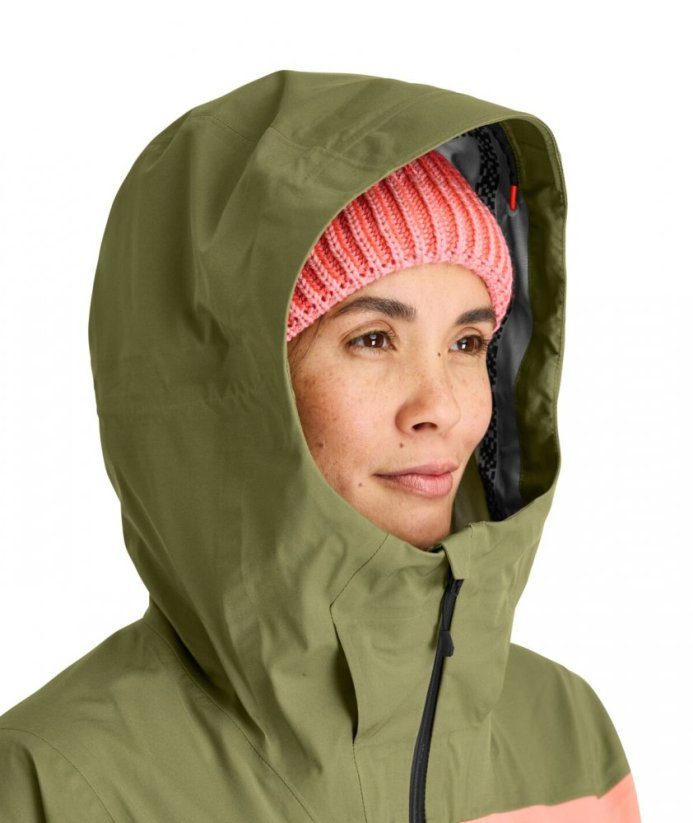 3L Deep Shell Jacket Women's - zelená - Pacific Green